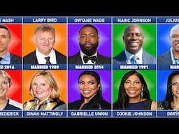 Famous NBA Legends and Their Wives