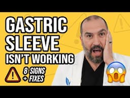 8 Signs Your Gastric Sleeve Isn’t Working (And How to Fix It Fast)