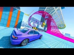 GTA 5 Hardest Parkour Race Gameplay No Copyright Gameplay for TikTok & YouTube to Earn Money | 1001