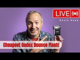 Cheap Bounce Flash (Godox iA32) Real World Test... LIVE!