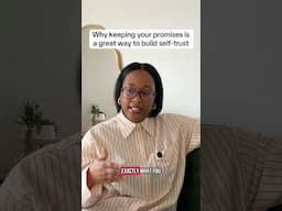 How to build self trust #selftrust