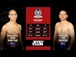 Eternal MMA 86: Dom Mar Fan VS Tim Rogers | FULL FIGHT