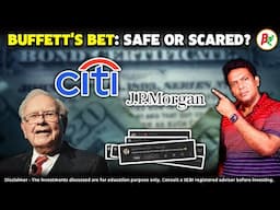 Why Buffett & Jamie Dimon Are Sounding Alarms | Treasuries vs Credit Risk...|Vinod Srinivasan|