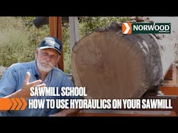 Full Hydraulic Sawmill Demo with Dave Boyt | Norwood Sawmills
