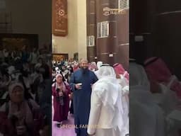 🎉 Special farewell for our Canada & US pilgrims  #hajj2025