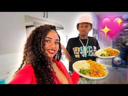 SHE PULLED UP AND COOKED FOR ME..