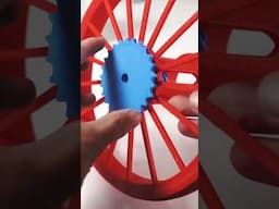 The design of bike wheels is genius.