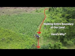 Behind the Scenes:Vlog “: Walk With Me as i Inspect the Boundaries of Our Farmand in Nigeria”