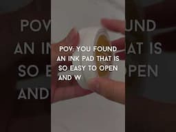 POV: you found an ink pad that's so EASY to open! #altenew
