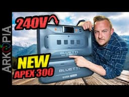 ⚡240V Bluetti Apex 300 - Just Hit The Market!