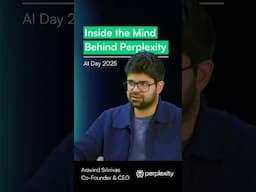 Perplexity CEO, Aravind Srinivas, talks about taking on tech giants.