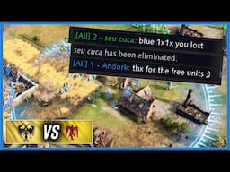 This guy BLAMED me for LOSING?! Age of Empires 4