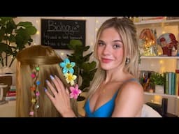 ASMR Playing With Your Hair In The Back Of Class Roleplay 📒🩵🌺