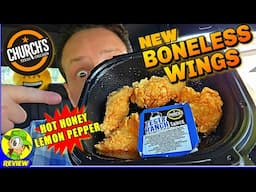 Church's® Texas Chicken Hot Honey Lemon Pepper Boneless Wings Review ⭐🔥🍯🍋🪽 ⎮ Peep THIS Out! 🕵️‍♂️