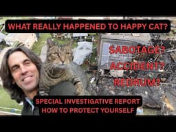 The Happy Cat Sanctuary Fire: Shocking Possibilities #cat #crime #kitten