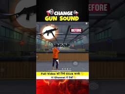 Secret Settings Only 1% Players Know ⚙️🏆 || How To Change Gun Sound - Free Fire #shorts
