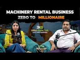 How to Build a ₹100 Crore Heavy Machinery Rental Empire 💰| Business Model, Profit Margins & Market