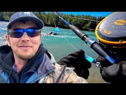 Alaska King Salmon Fishing then THIS Slammed my Lure