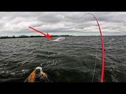 EPIC Tarpon and Shark Kayak Fishing in Stormy Weather! Never Give Up!