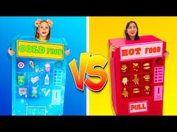 Nastya and the challenge hot vs cold