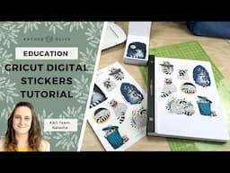 Printing Digital Stickers with Cricut | Full Step by Step Tutorial