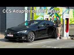 How Fast Does My 5-Year-Old Tesla Model S Charge with a CCS Adapter on V3 Supercharger?