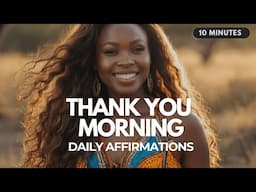 🙏🏼 Begin Each Day with Gratitude - 10 Minutes Powerful Thank You Morning Affirmations
