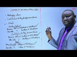 APRIL 2025 KASNEB EXAMINATION TAX RATES