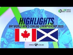 Canada v Scotland Semi-Final - BKT World Men's Curling Championship 2025