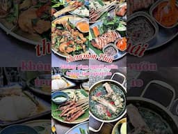 Được ăn món Thái mà còn ngồi ở không gian như này nữa!!! | Pánh Pèo Xì Gòn | #shorts