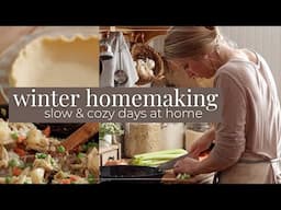 A Winter Homemaking Day | Cozy Cooking & Seed Starting