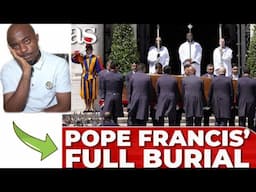 Highlight Of The Funeral Of Pope Francis | Pope Francis Burial Ceremony | Pope Coffin Sealed.