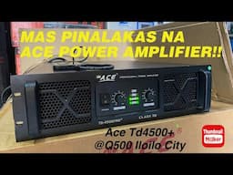 Pinakabagong Amplifier ni Ace !! | Q500 Phoenix Enterprise
