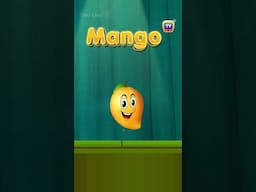 Mango Fruit Song for Kids - Catchy & Fun! #Shorts #nurseryrhymes #babysongs #chuchutv #kidsshorts
