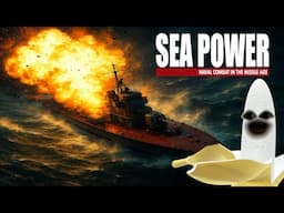 US Carrier VS Iraqi Navy | Sea Power Gameplay