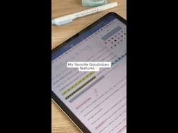 Loving these Goodnotes features that keep our notes well organized and aesthetic 📝✨