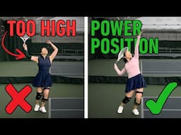 Why Her Serve Had No Power (Until This Fix)
