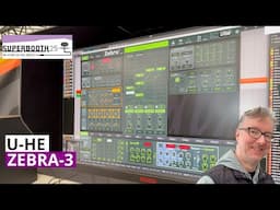 U-he Zebra 3 First Look With Urs - On The Road To Beta | Superbooth 2025