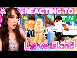 Her BOYFRIEND CAUGHT HER On A LOVE SHOW! Reacting To Love Island Roblox