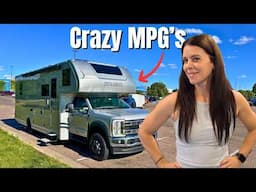 768 Mile ROAD TRIP! You Won't Believe the MPG (4x4 Class C RV)