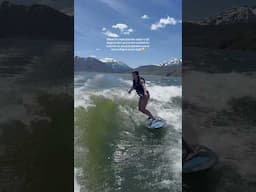 I’ve never shivered so hard in my life 😂😂 #wakesurfing #summertime
