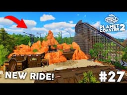 Planet Coaster 2 UNIQUE New Roller Coaster in my Theme Park!! EP27