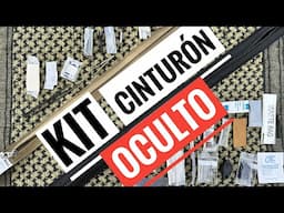 Kit de Supervivencia OCULTO para cinturón