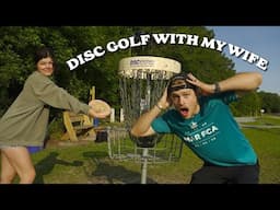 I Played a High Stake Disc Golf Round But My Wife Threw Every Putt