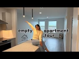 Moving Part 2  - EMPTY APARTMENT TOUR | Moving in Boston| Mahek Parekh