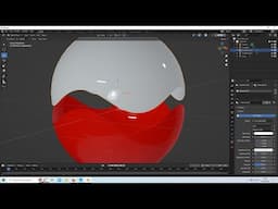 Blender 3 Tutorial: How To Make Wavy Curved Zigzag Cuts Through A Solid 3d Object.