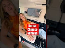 First class Chinese Minivan 🤯🇨🇳