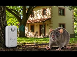 Ultrasonic Rat Repellent Sound | 1 Hours of Rodent Deterrent Noise