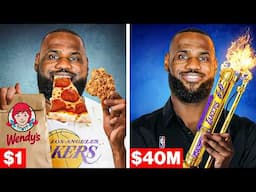 $1 VS $40,000,000 Things LeBron James Bought