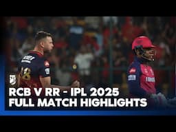 Can Kohli & Hazlewood snap home hoodoo in thriller? 🫣 I RCB v Rajasthan Royals I Highlights I IPL